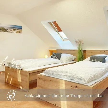 アパート De Spant Mit Blick Auf Wattenmeer